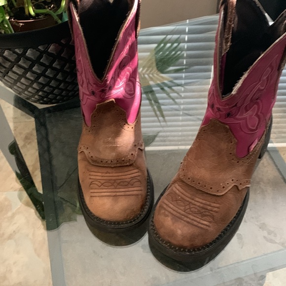 JUSTIN GYPSY WESTERN BOOTS - Picture 5 of 13